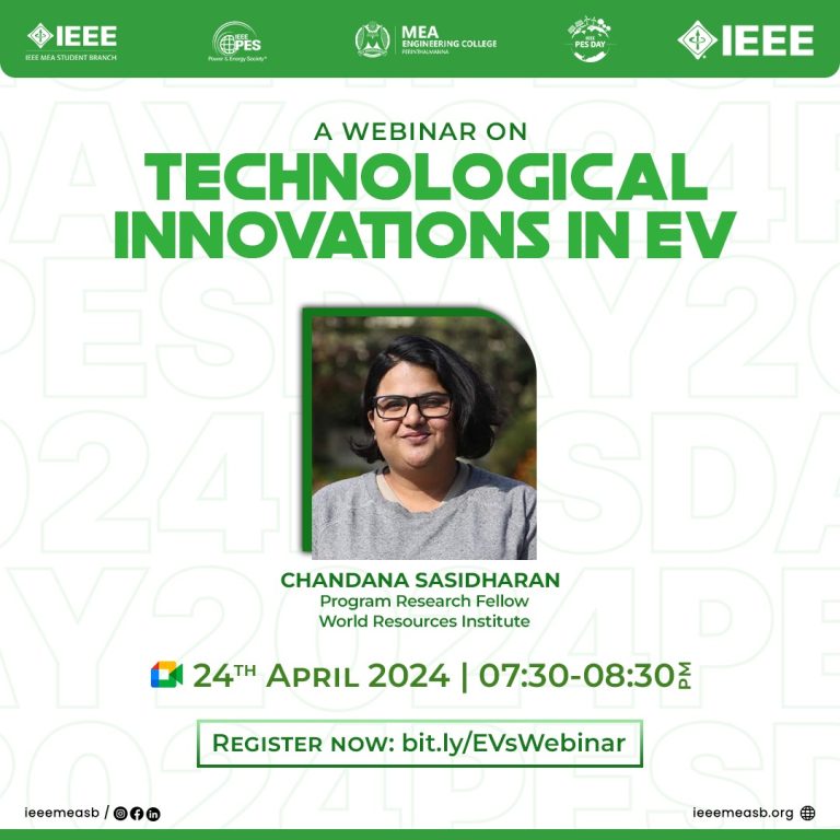 Read more about the article Technological Innovations in EVs: Webinar💥