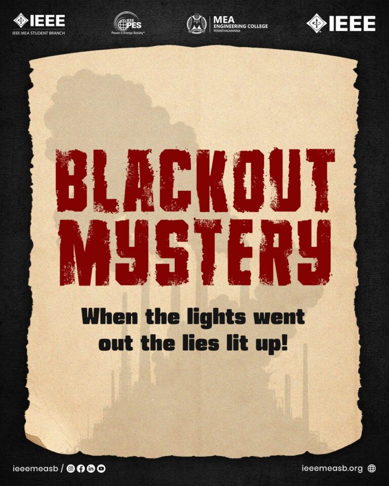 Read more about the article Mystery Blackout